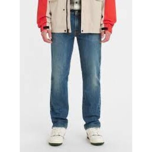 Men's Levi's Denim 514 Straight Fit Jeans Size 33x34 (FITS 33X33) - Picture 1 of 11